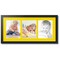 ArtToFrames Collage Photo Picture Frame with 3 - 8x10 inch Openings, Framed in Black with Over 62 Mat Color Options and Plexi Glass (CSM-3926-25)